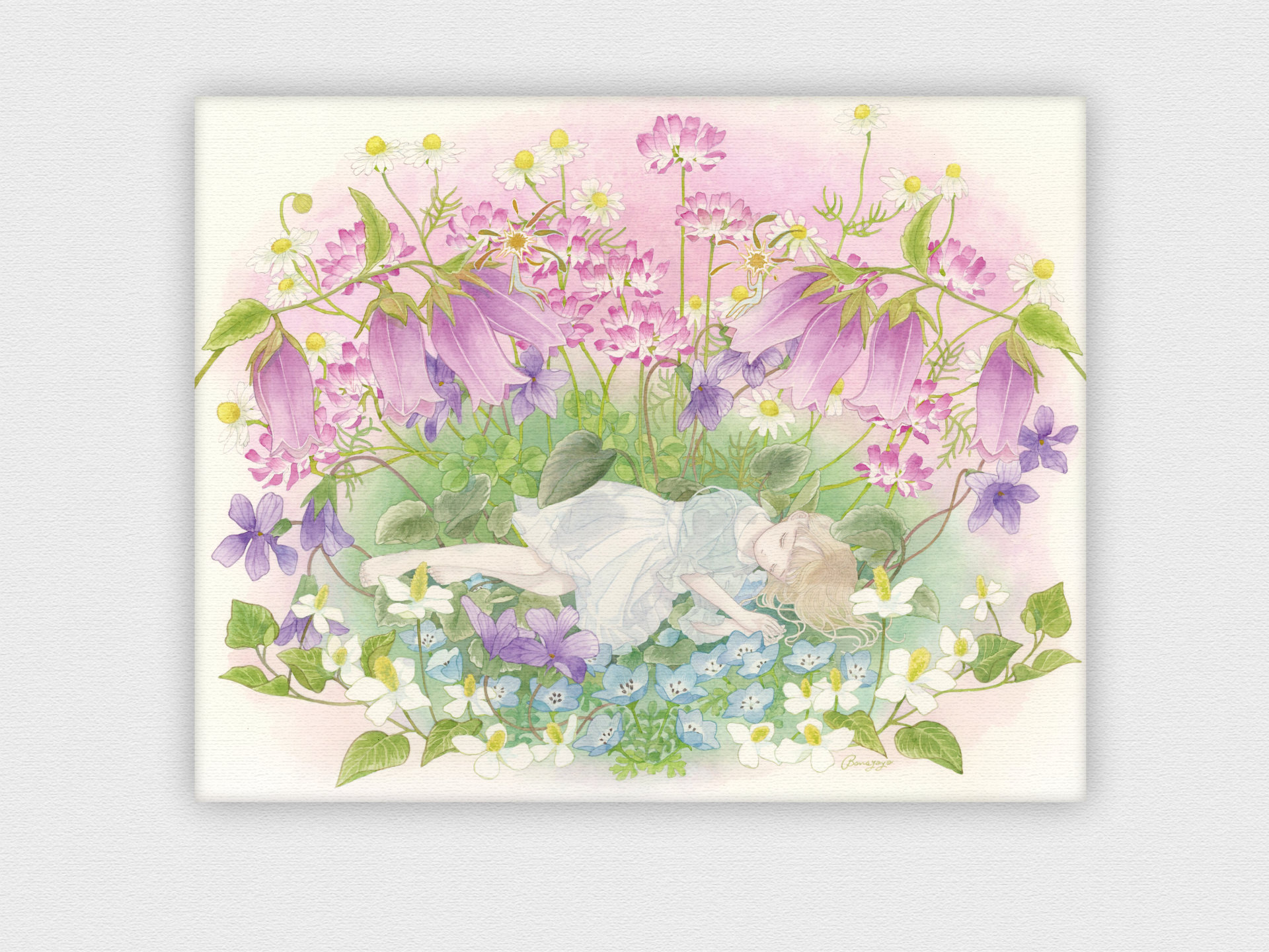 キャンバスプリント新作絵柄販売のお知らせ